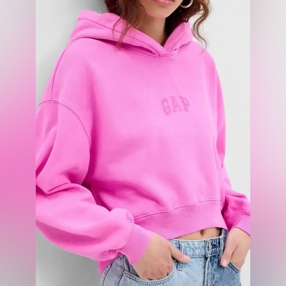 GAP Tops - Project GAP Vintage Soft Hi Low Hoodie Lilac NWT Size S